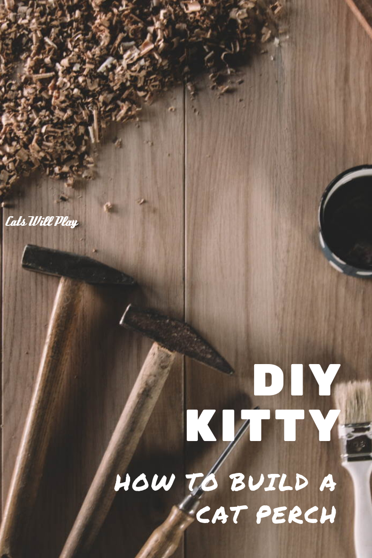Kitty DIY How to Build a Cat Perch Cats Will Play